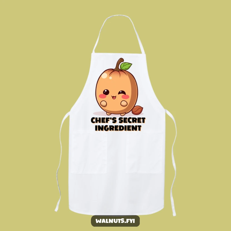 Funny Chestnut Hide Apron - Cook with a Giggling Secret!