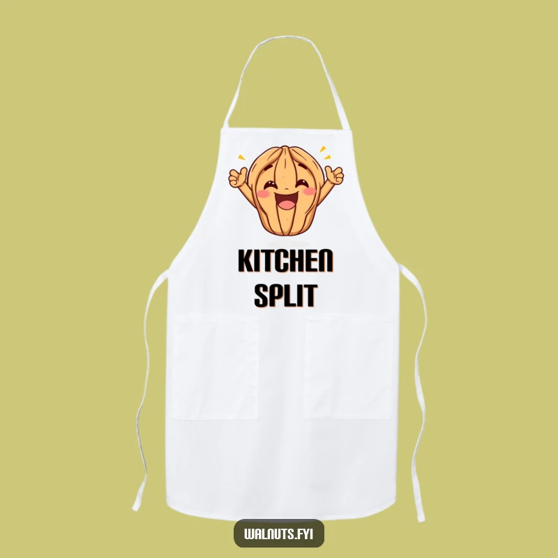 Funny Kawaii Walnut Split Apron - Celebrate Your Cooking Wins