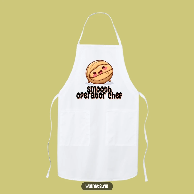 Funny Walnut Slide Apron - Kitchen Nutty Fun Wear Gift