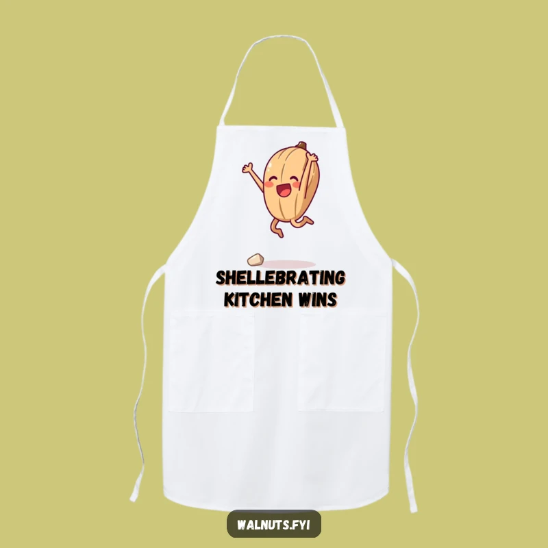 Funny Climbing Walnut Apron: Hilarious Kitchen Triumph for Chefs Who Climb