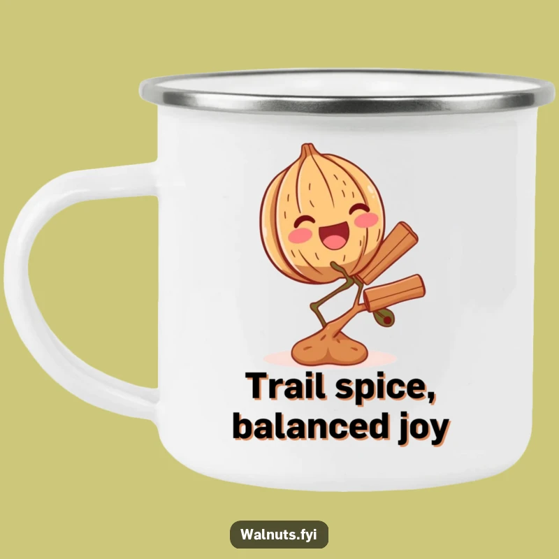 Funny Walnut Cinnamon Branch Camping Mug - Balanced Adventures