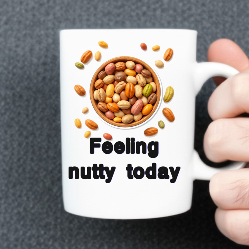 Colorful Nuts Bowl Mug 