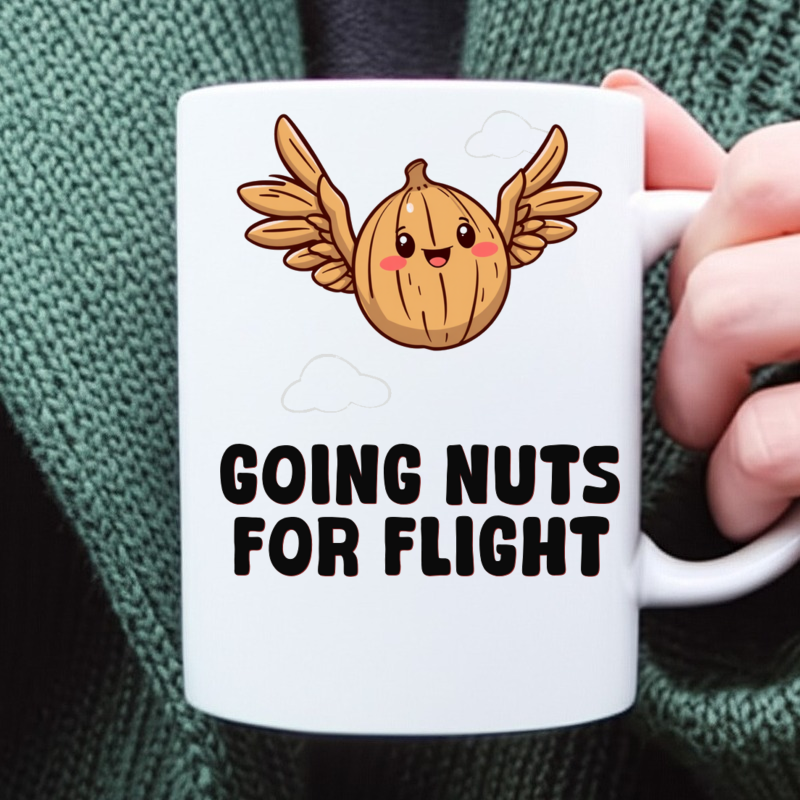 Walnut Wings Funny Coffee Mug 