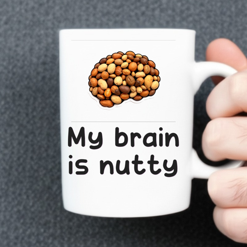 Smarty Pants Nutty Brain Coffee Mug 