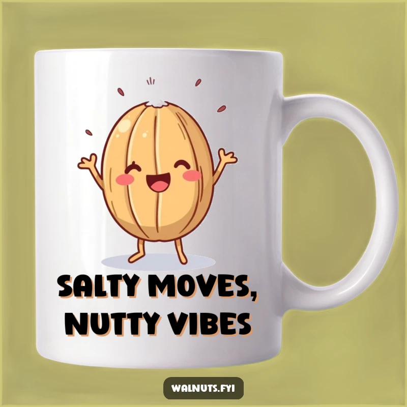 Funny Walnut Jig Mug - Happy Nutty Dance Gift for Nut Lovers