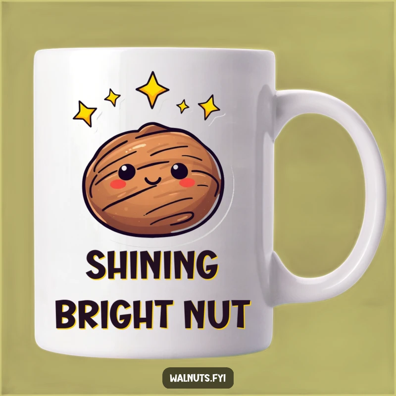 Cosmic Walnut Mug - Funny Starry Gift for Dreamers!