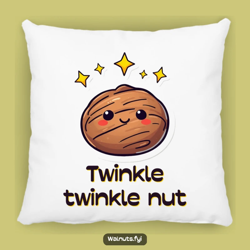 Cosmic Walnut Pillow - Dream Under the Stars with Comfort!