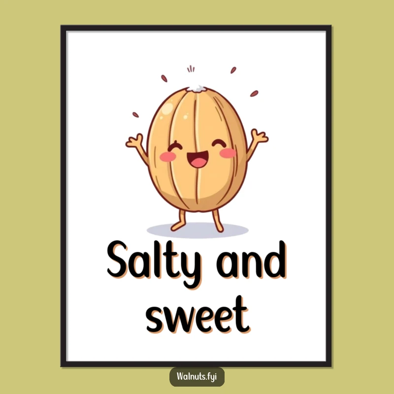 Funny Walnut Jig Digital Art - Instant Nutty Dance Download Gift