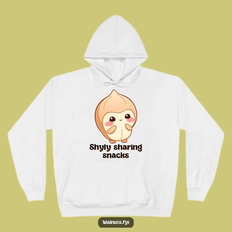 Funny Shy Hazelnut Berry Hoodie - Cozy & Hilarious Introvert Sweatshirt Gift