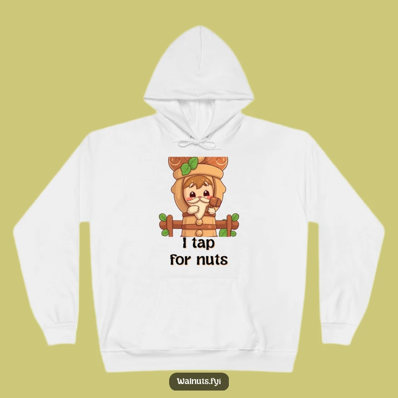 Funny Curious Walnut Nutcracker Hoodie - Cozy & Clever Gift