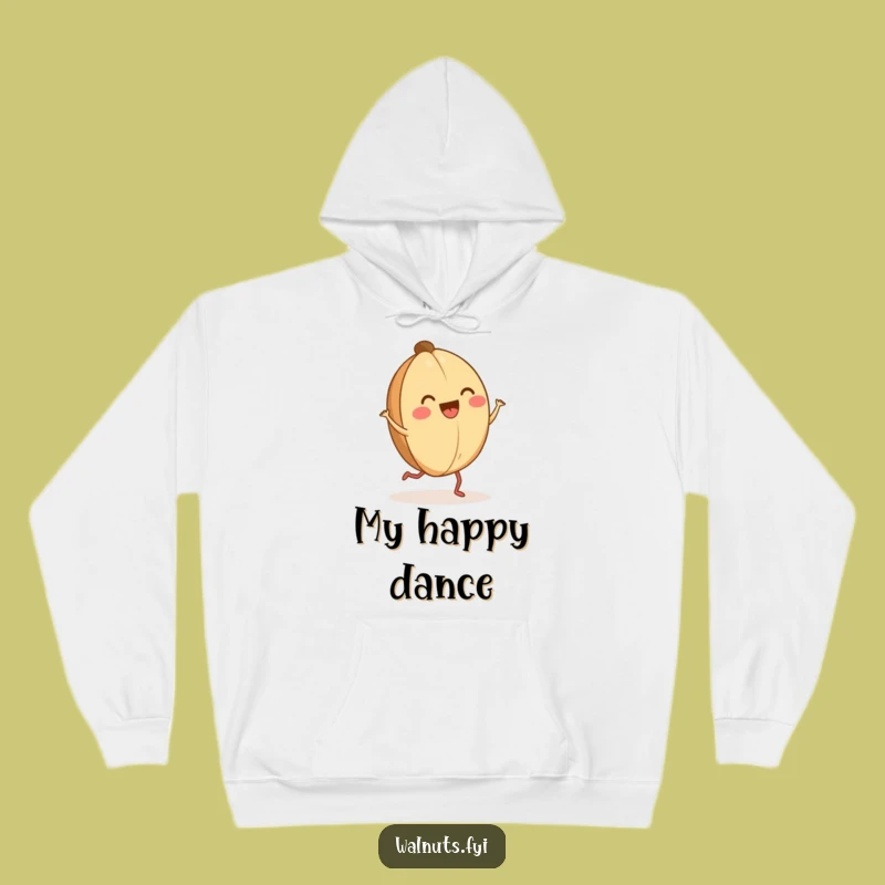 Funny Happy Walnut Jig Hoodie: Stay Cozy and Cheerful with This Humorous Wear