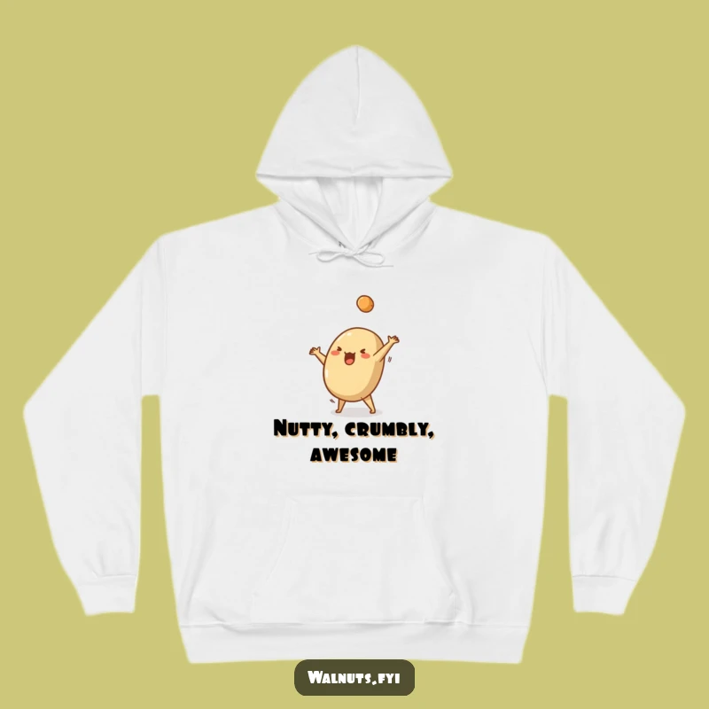 Funny Brazil Nut Cartwheel Hoodie - Cozy & Hilarious Nutty Sweatshirt Gift
