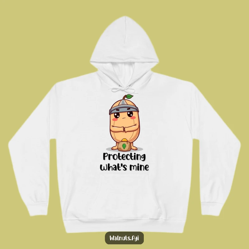 Funny Brazil Nut Guard Hoodie, Cozy Determination for Fierce Protection