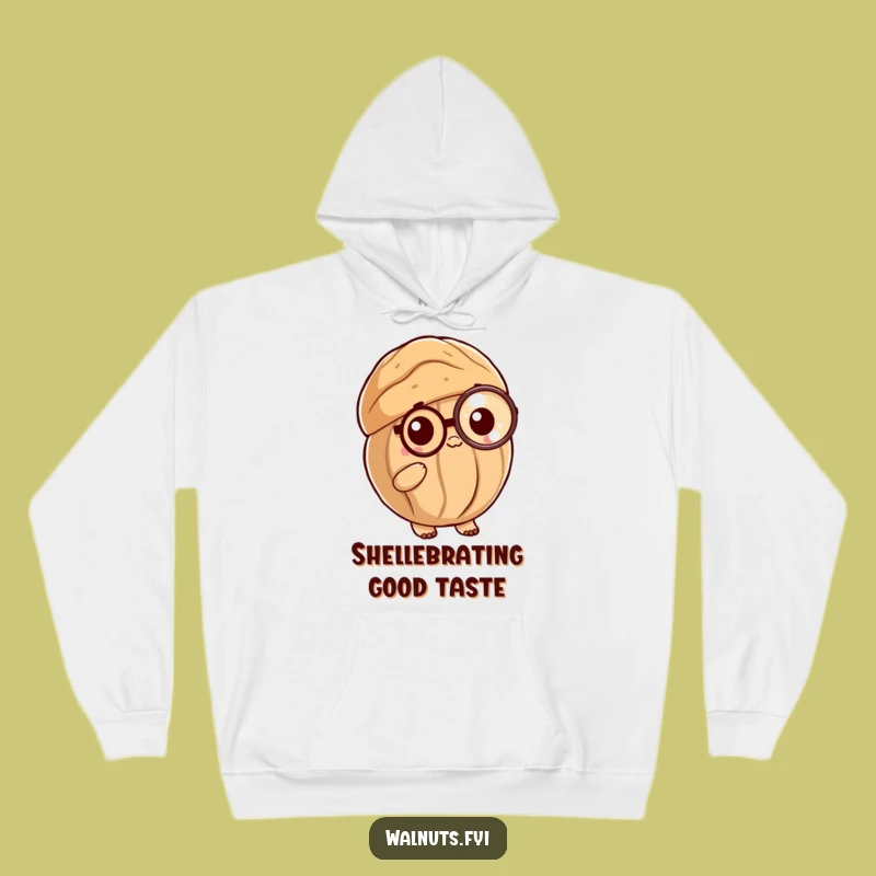 Cozy Funny Posh Walnut Hoodie: Stay Warm and Classy with this Cute Nutty Sweatshirt Gift