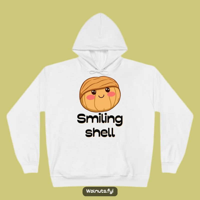 Cozy Kawaii Walnut Hoodie - Snuggle Up with Adorable Comfort!