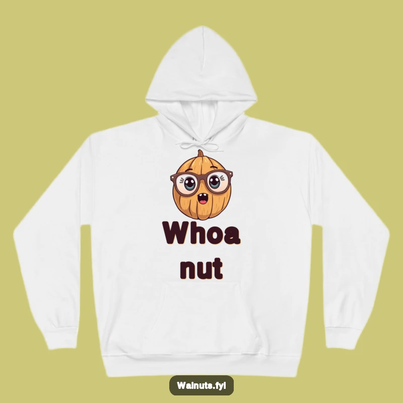 Cozy Surprised Walnut Hoodie - Warm Up with Reader Comfort!