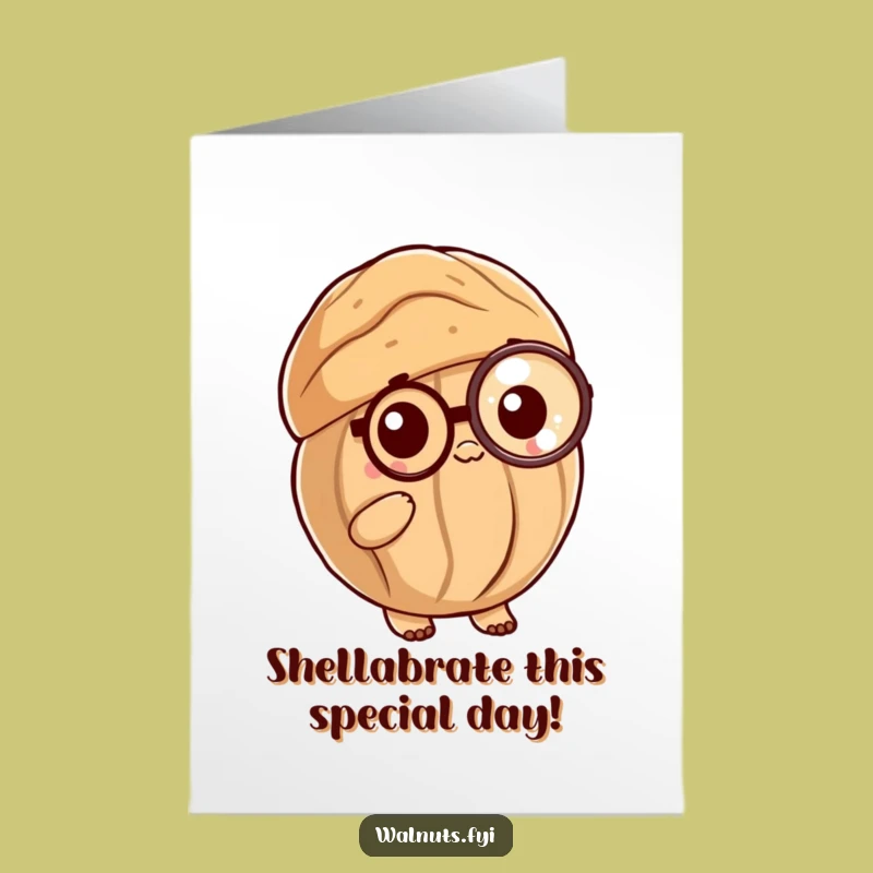 Free Printable Birthday Card: Posh Walnut's Elegant Wishes for You!