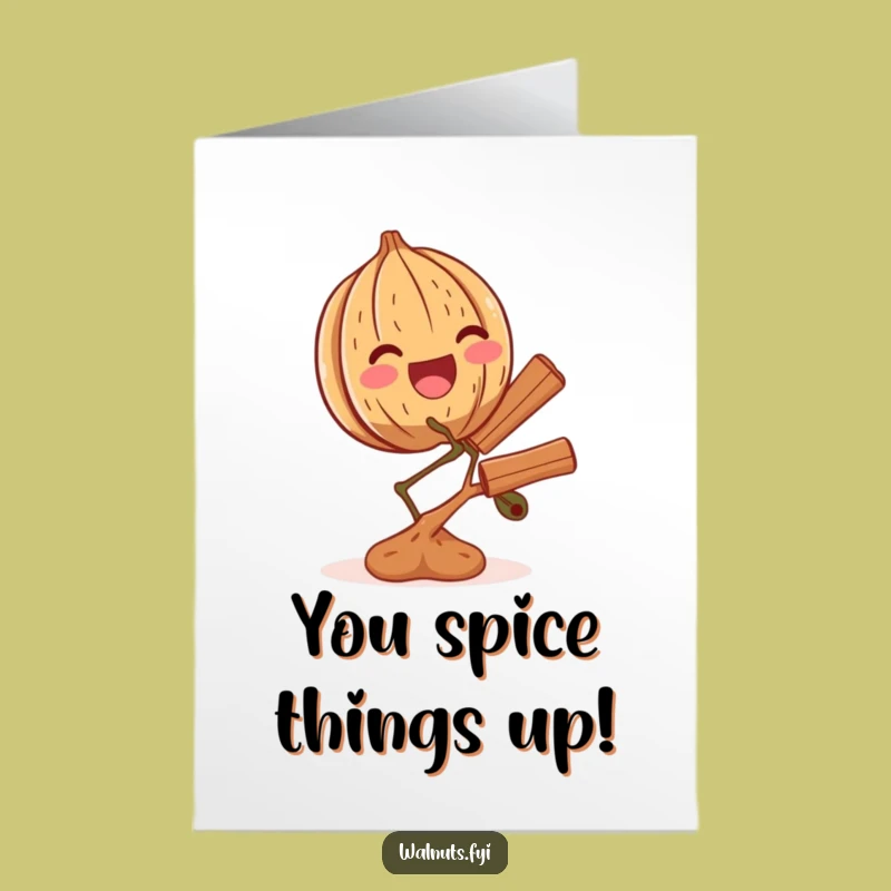 Free Printable Congrats Card: Thrilled Walnut, Cinnamon Balance, Downloadable Gift