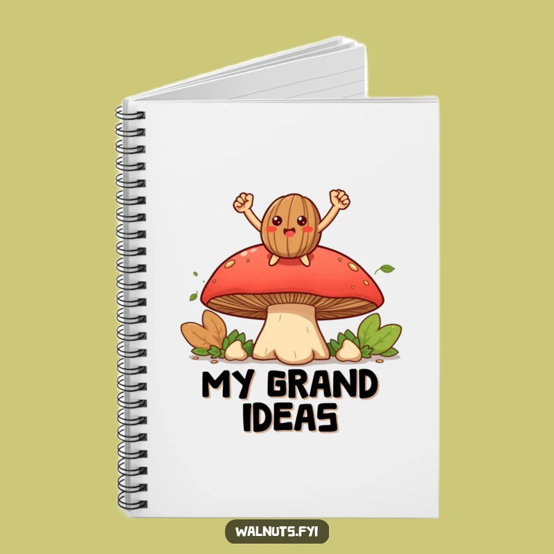 Funny Triumphant Walnut Notebook: Record Your Wins, Ideal Funny Gift