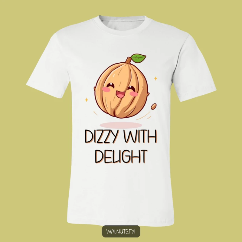 Funny Playful Walnut T-Shirt: Wear Your Mirth and Merriment!