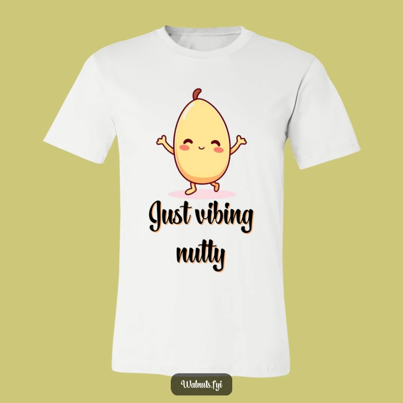 Funny Kawaii Almond Dance T-Shirt - Wear Your Joyful Moves