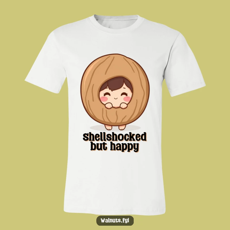 Funny Shy Walnut Tee: Wear Your Introverted Charm with Pride