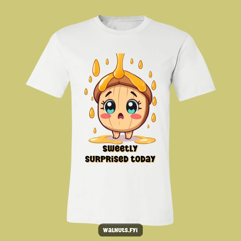 Funny Pecan Syrup Shower T-Shirt, Hilarious Nutty Moment for a Laugh