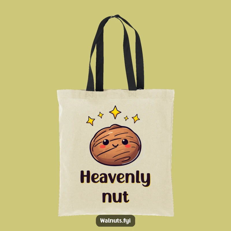 Cosmic Walnut Tote Bag - Carry Your Universe in Style!
